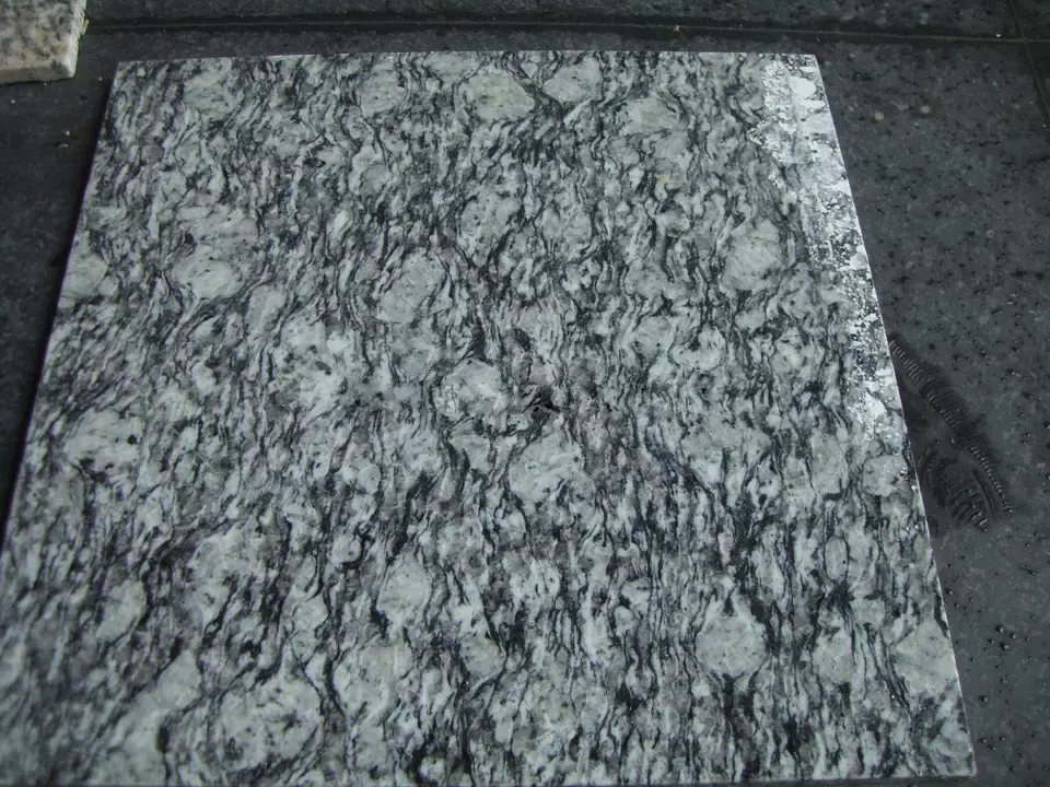 Spray White Granite,Cheap China Sea Wave Spray White Granite Floor Tile Prices Granite Slabs for Sale